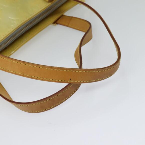 LOUIS VUITTON Monogram Vernis Houston Hand Bag Gris M91053 - Picture 7 of 12